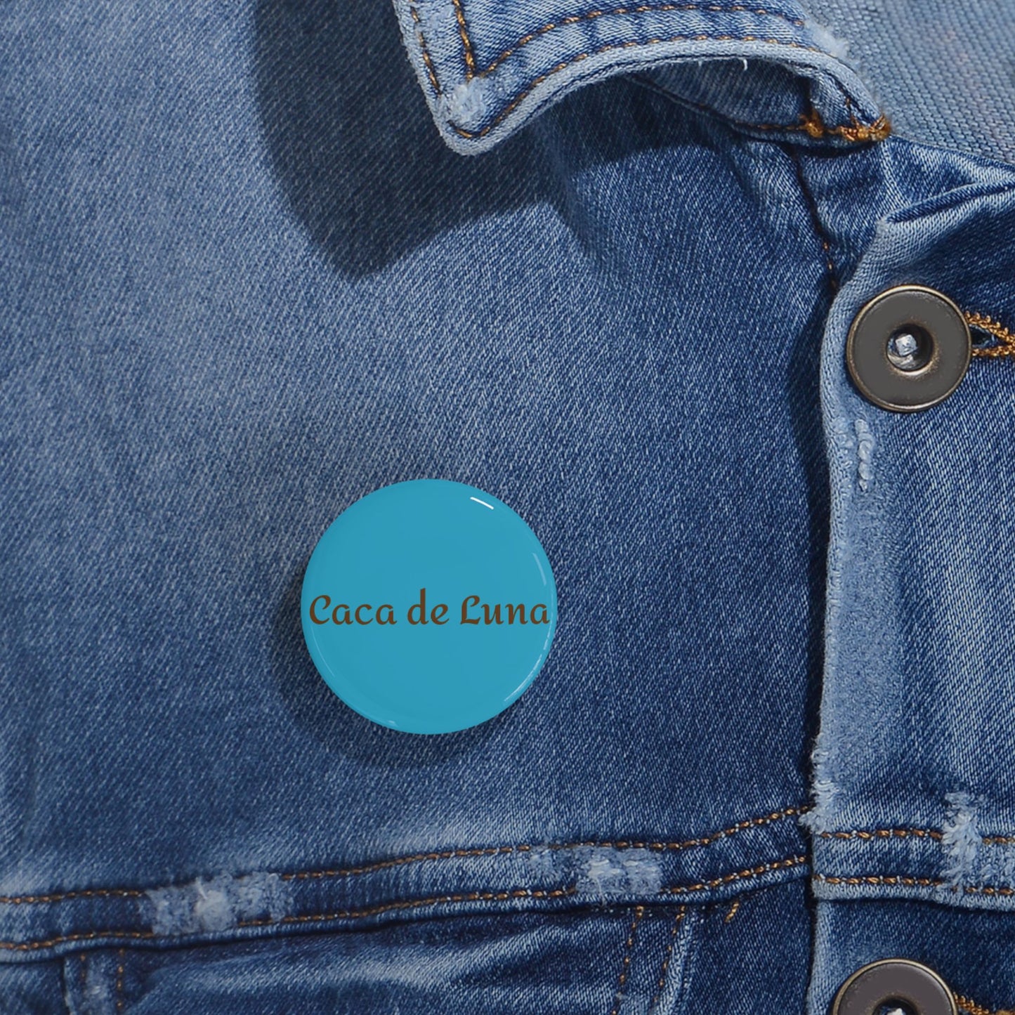 Caca de Luna, Moon Poo Forest Slime Mold Colorful Button Badges.  Are A Curious Collectable Accessory.
