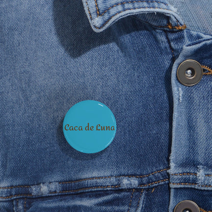 Caca de Luna, Moon Poo Forest Slime Mold Colorful Button Badges.  Are A Curious Collectable Accessory.