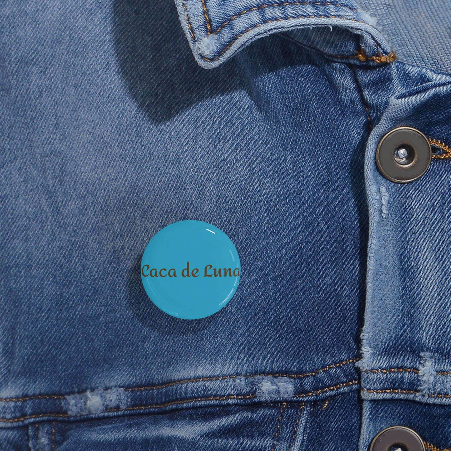 Caca de Luna, Moon Poo Forest Slime Mold Colorful Button Badges.  Are A Curious Collectable Accessory.